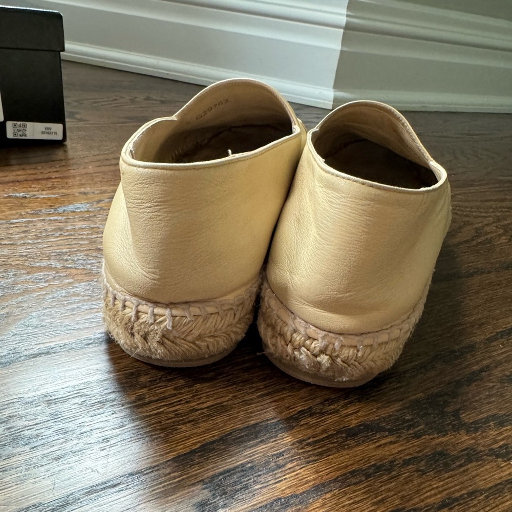 Chanel beige / black leather espadrilles size 41 (with box) - Picture 7 of 7